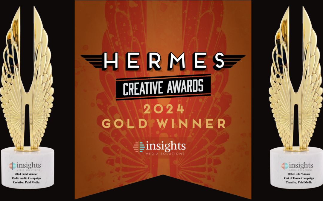 Insights Media Solutions Wins Two Gold Hermes Creative Awards